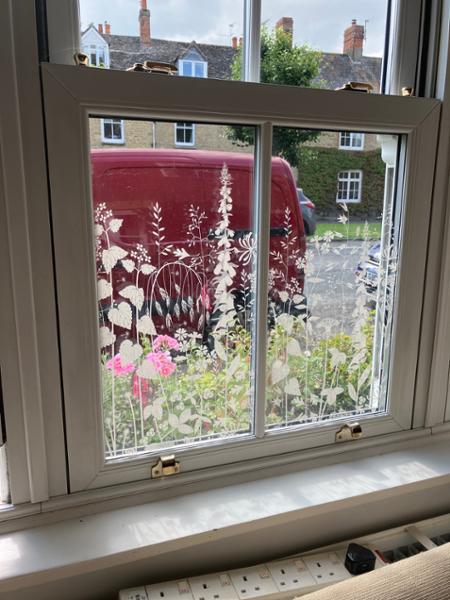 Exquisite meadow at my window