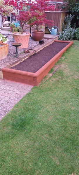 Garden lego - almost childs play!