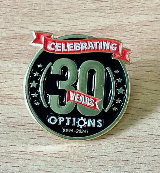 Lapel Pins for 30 Year Celebrations