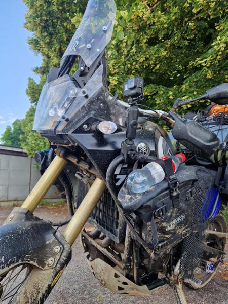 Very good adventure bike engine bar bags