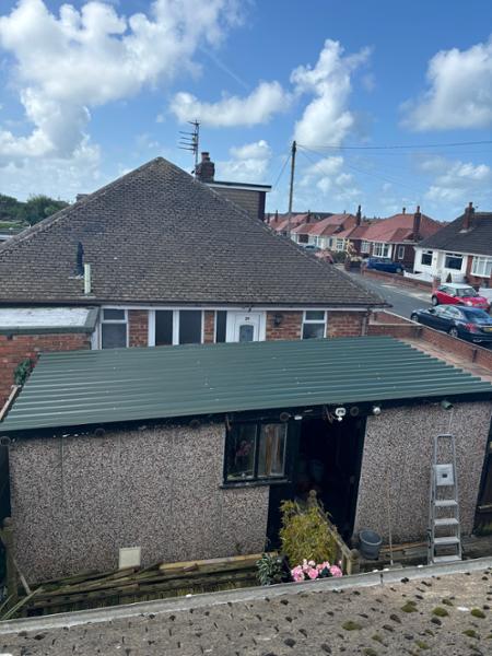 New garage roof