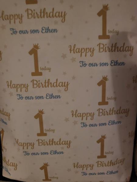 Perfect personalised paper