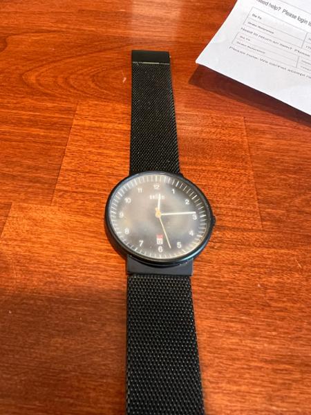 Watch has water in it. I want a refund.
