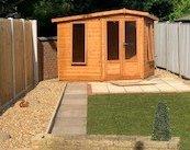 8 x 6 Hipped Summerhouse, Shiplap