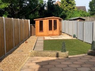 8 x 6 Hipped Summerhouse, Shiplap
