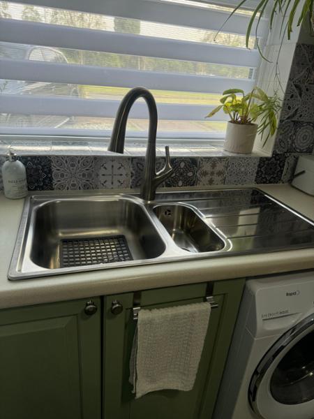 Charlbury Pull-Out Hand Spray Cold Rinse Old English Brass