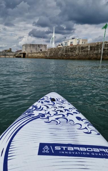 A great weekend trying my new Starboard Touring Delux.
