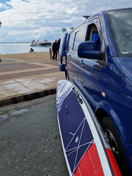 A great weekend trying my new Starboard Touring Delux.