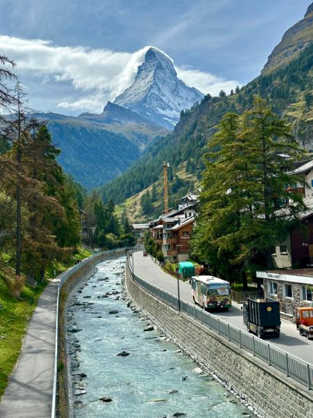 Traveling through Switzerland Amazing.  Story book pictures!
