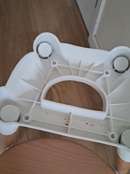 Unsafe highchair