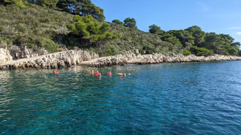 Lovely week swimming in Croatia