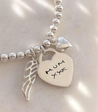 Beautiful personalised bracelet