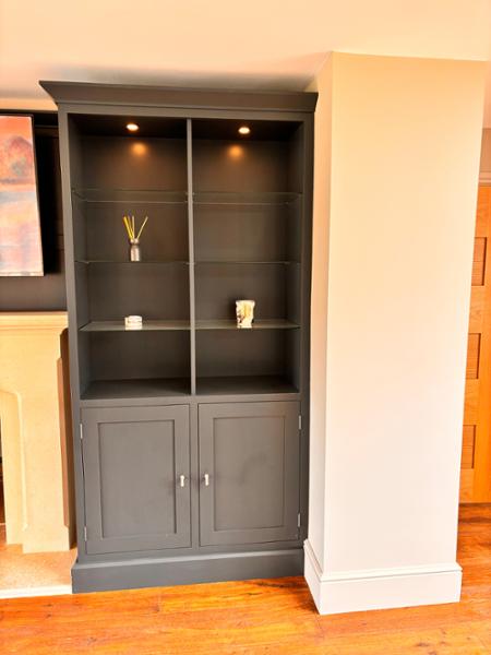 Parlour Farm Bootroom/WC, Bar area, living room and entrance way cabinetry