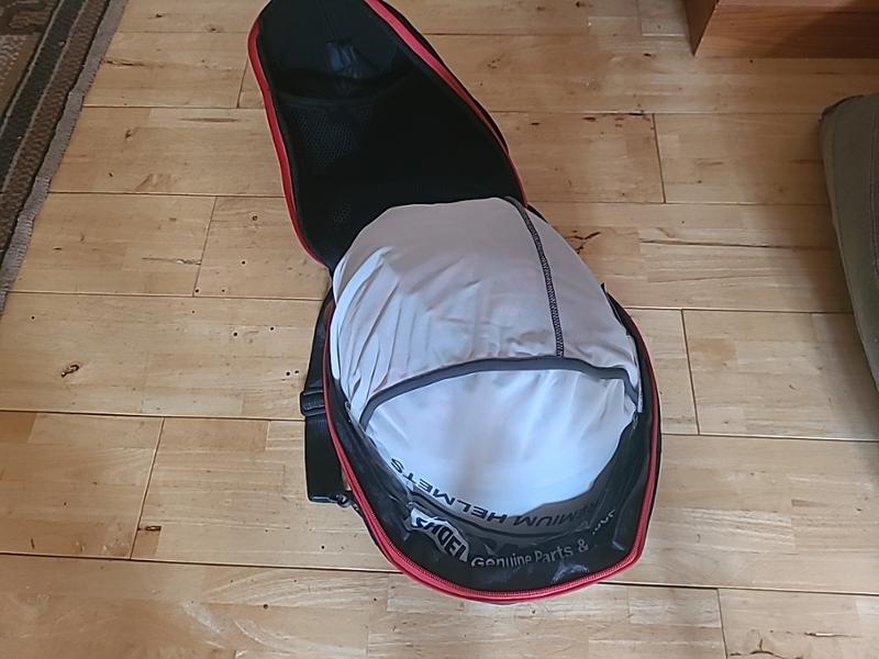 A decent helmet bag for ease and added protection when travelling