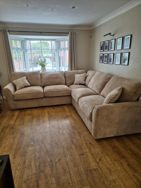 Very happy with my sofa