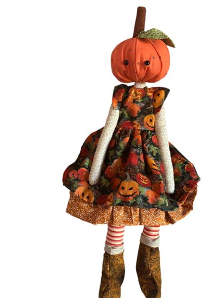 Quilter's Trading Post Penny Pumpkin Doll Kit - .