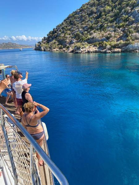 The turquoise coast
