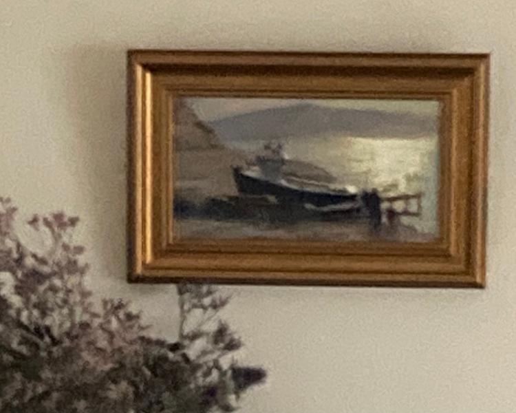 Gold frame