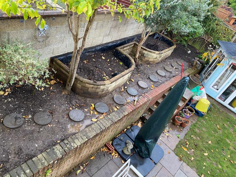 Best decision using Woodblocx to design our raised beds, superb, highly rec