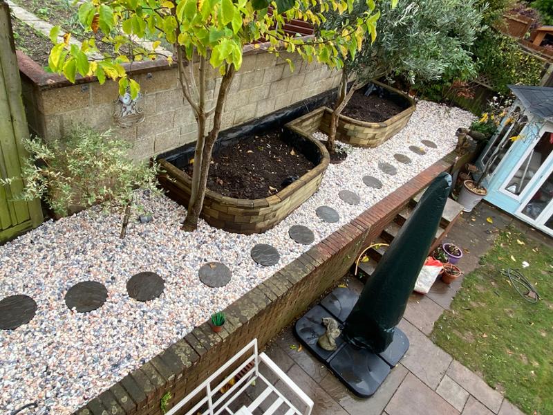 Best decision using Woodblocx to design our raised beds, superb, highly rec