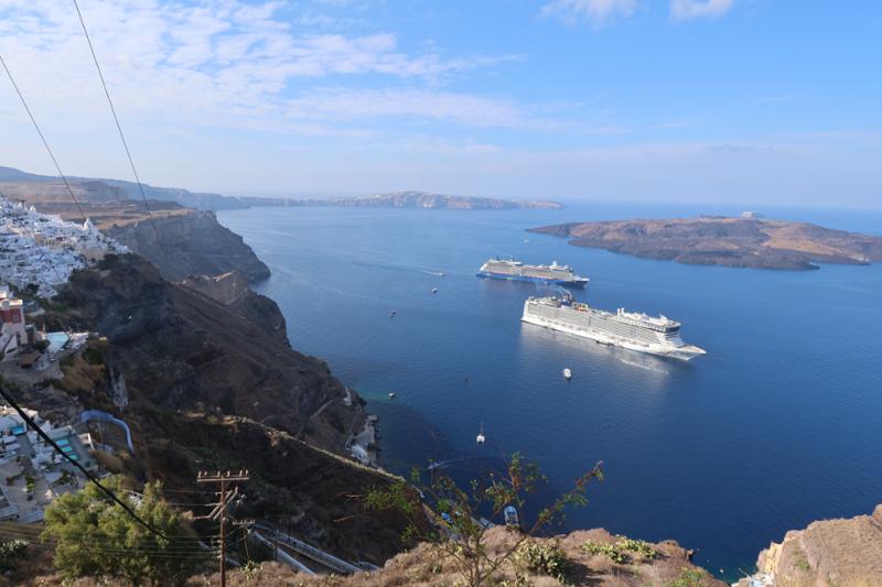 Amazing time in the Greek Islands, wonderful tour guide