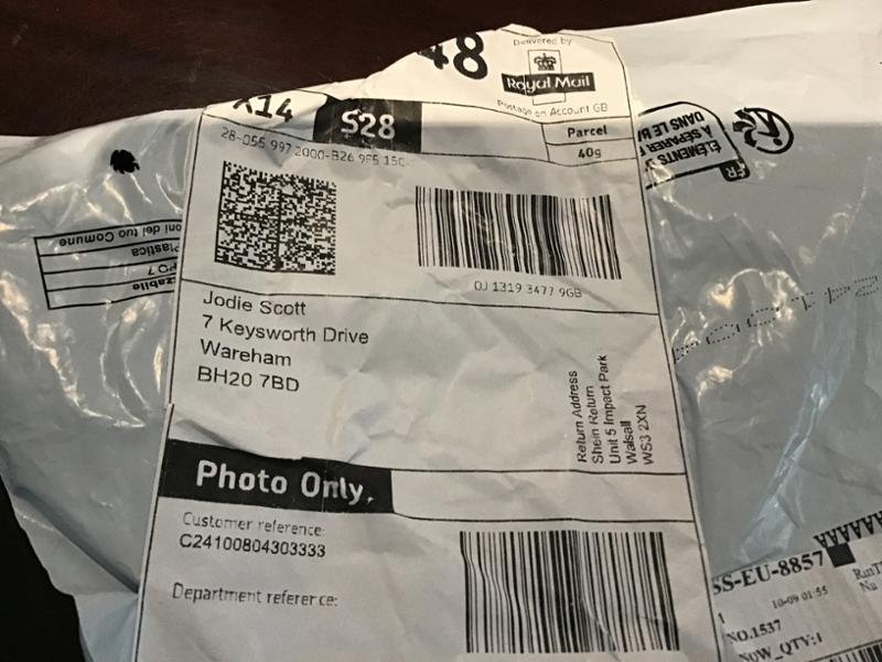 Tracking system did not work. It went to the wrong address.