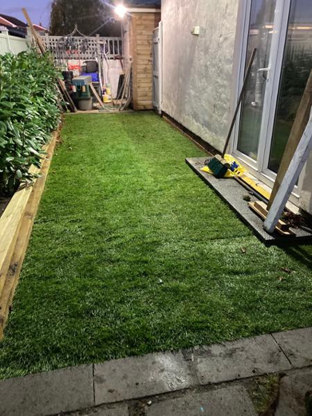Excellent quality turf