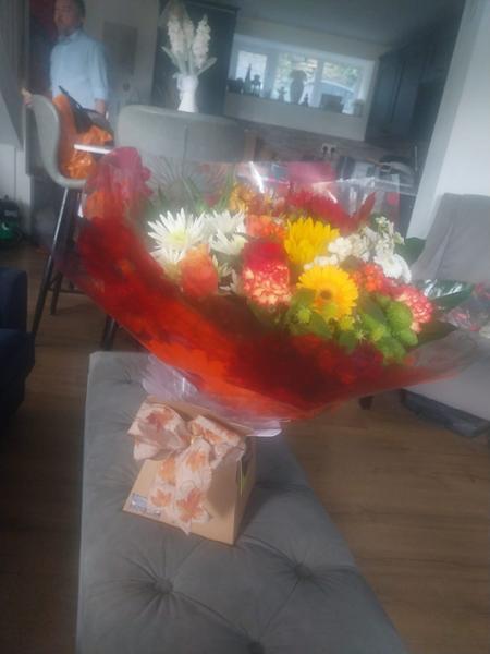Excellent service, beautiful flowers