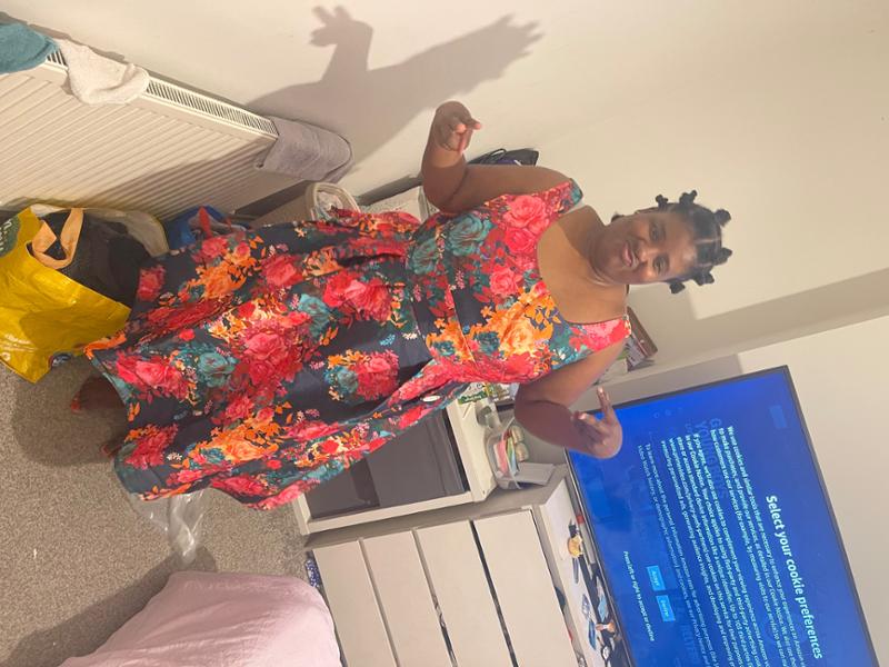 The dress was amazing