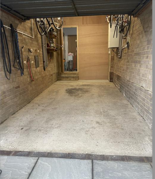 I now have a professional garage floor