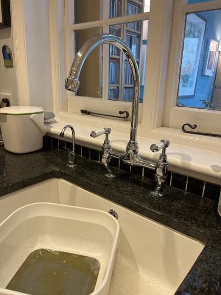 Renaissance Bridge Sink Mixer Chrome