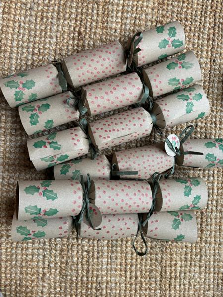 Loved making the Christmas crackers