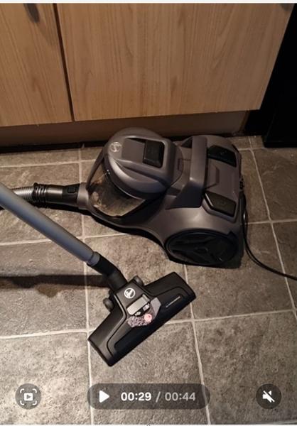 Hoover Bagless Cylinder Vacuum Cleaner - HP1 Pet | HP120PET