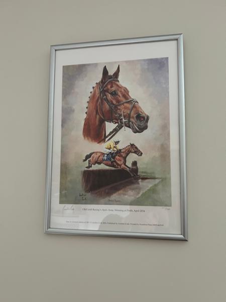 Silver frame