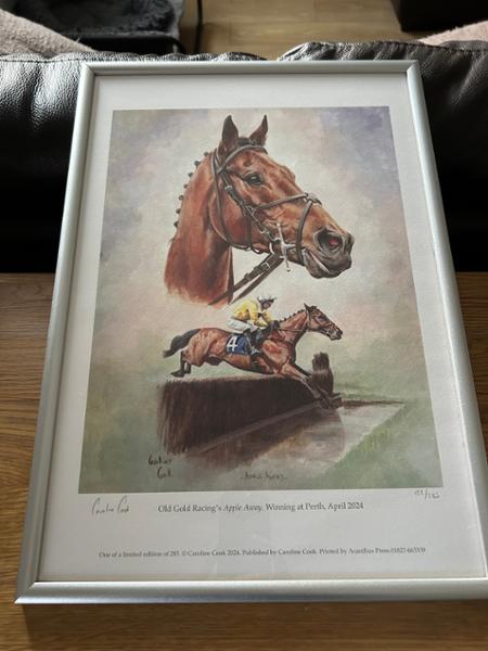 Silver frame