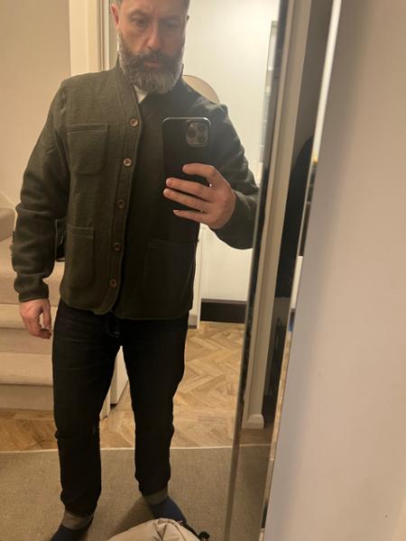 GRANT WOOL CARDIGAN
