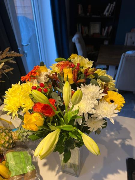 Lovely flowers from Debbies flowers, York
