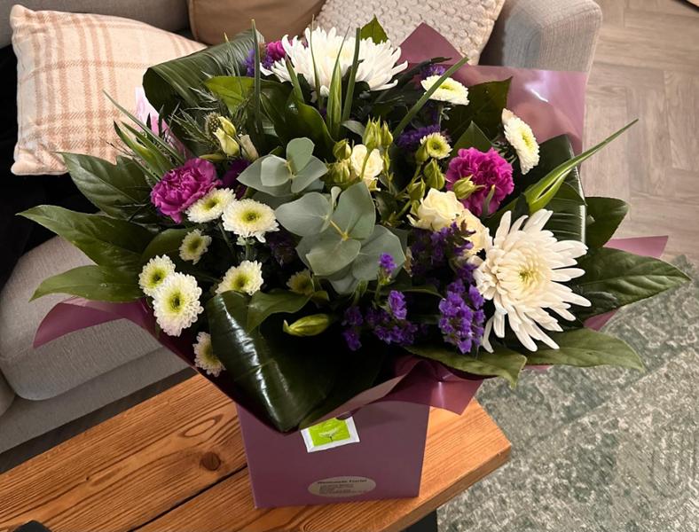 very happy with the service and the flowers