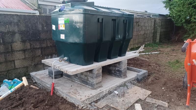 1400 ITE BUNDED OIL TANK Bottom Outlet