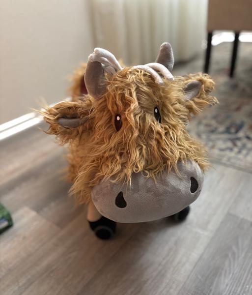 Hubert Highland Cow Ride On Toy
