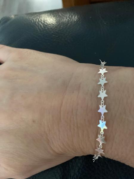 Sparkly star bracelet