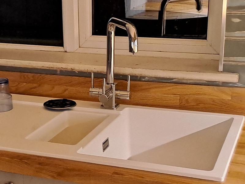 Monza SQ 3 Lever Mixer Cold Filter Tap Chrome