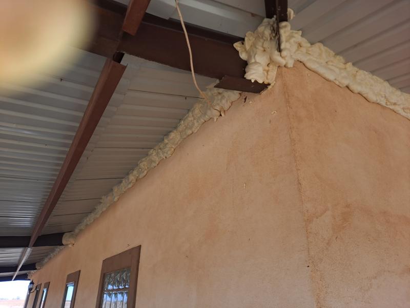 Eave sealing before installing soffit