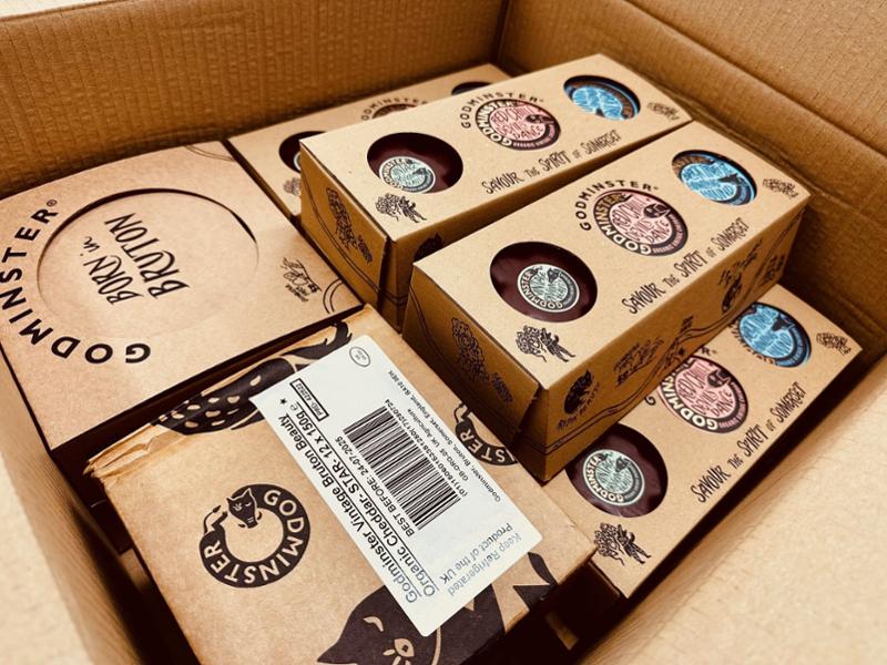 Case of 12 x 150g Star-Shaped Bruton Beauty Cheddars