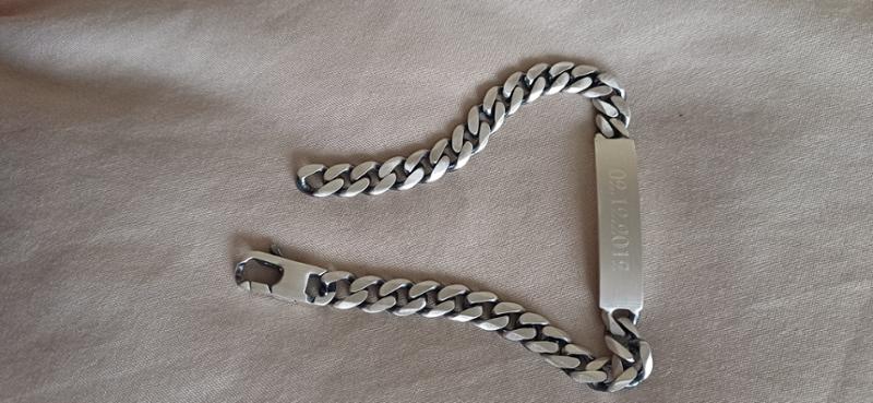 Silver 925 bracelet with personalised