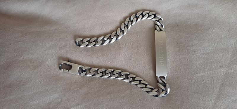 Silver 925 bracelet with personalised