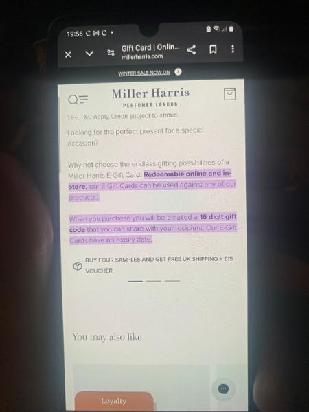 Miller Harris leaves a bad smell