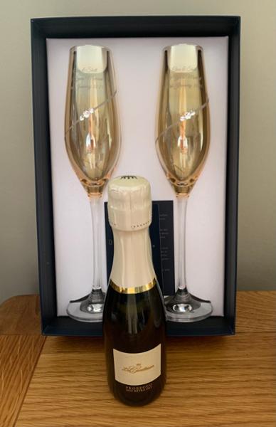 21st Anniversary flutes