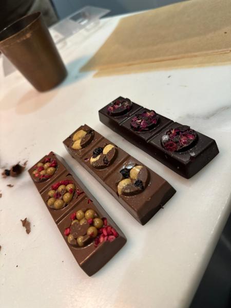 A fantastic chocolate-making experience! 🍫