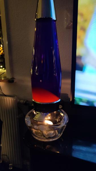 Teleurgesteld in de Evo lava lamp